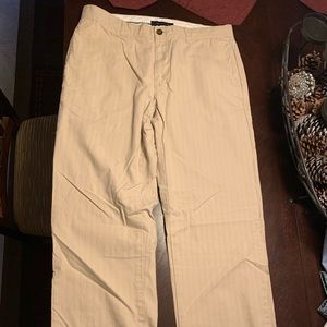 Tan colored khaki pants